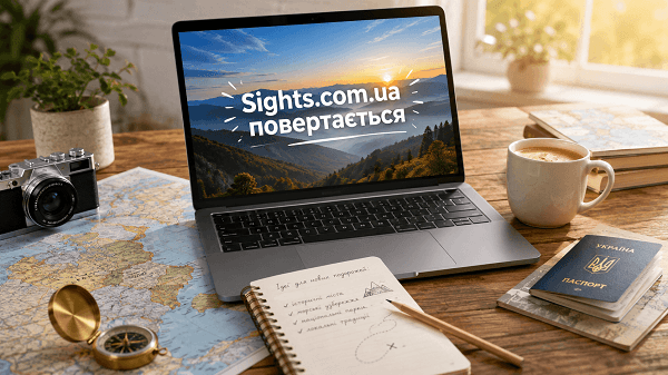 Ми повернулися! Sights.com.ua знову з вами